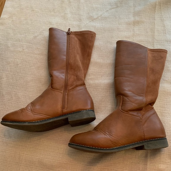 Girls brown riding boots - Picture 1 of 5